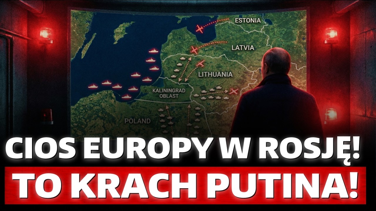 Panika w Rosji. Kaliningrad ODCINANY. Wszystkie tankowce ZATRZYMANE. Putin SZYKUJE ATAK na Litwę!