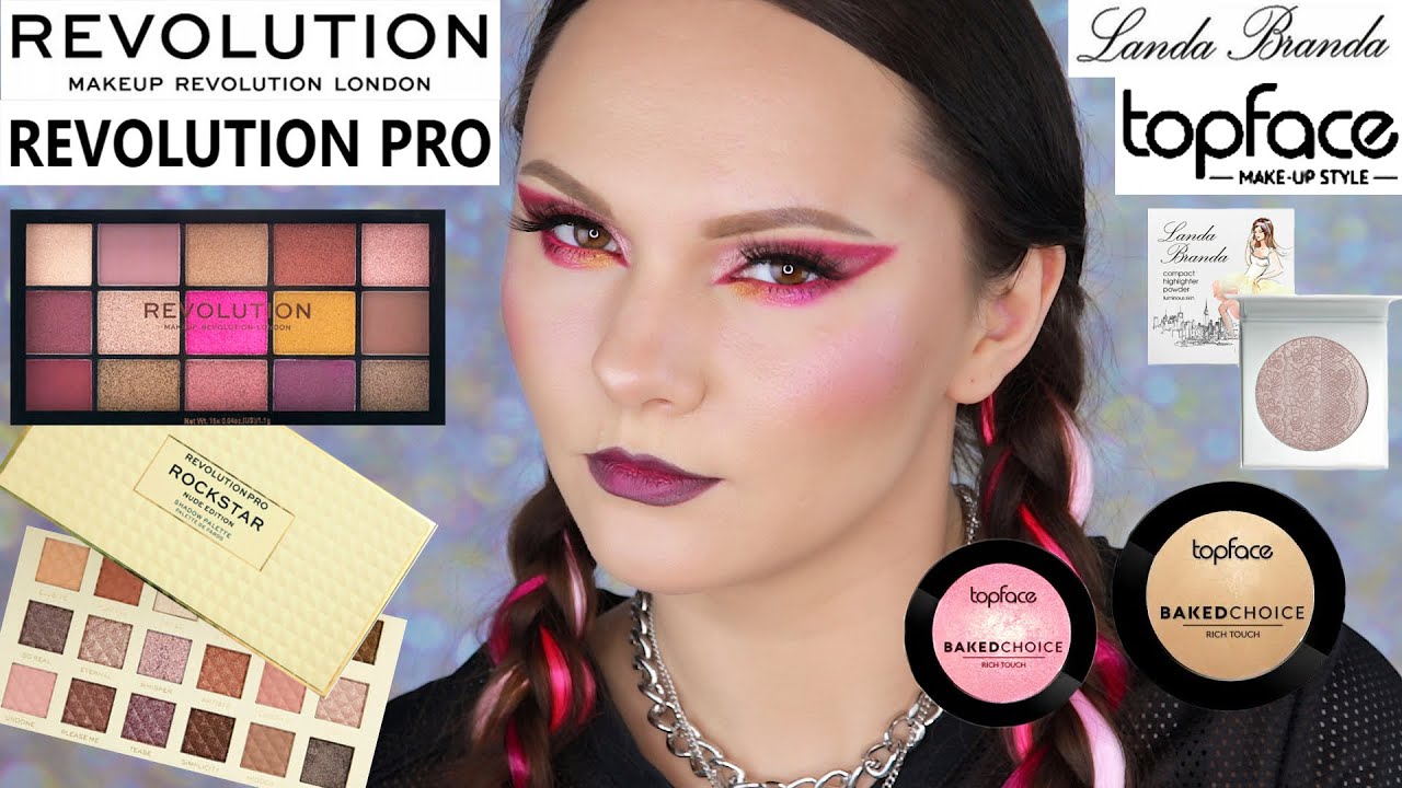 MAKEUP REVOLUTION RELOADED PRESTIGE | Revolution Pro Rock Star Nude Edition |topface landa branda