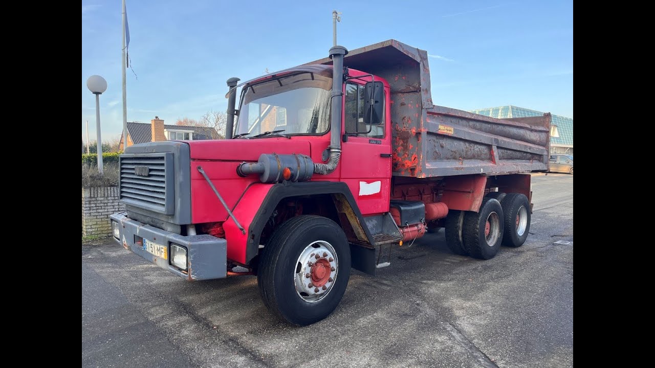 IVECO 330-30 6x4 KIPPER full STEEL spring MANUAL ZF gearbox