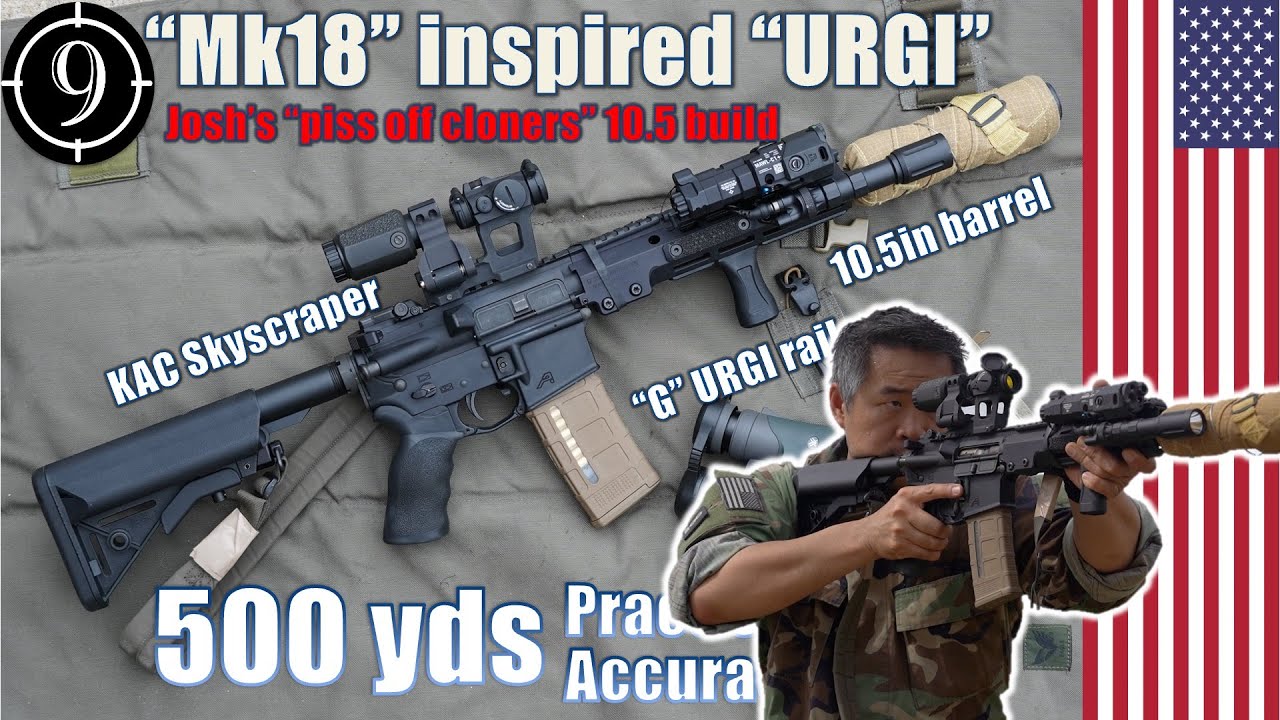 10,5-дюймовая AR15 / Red Dot 