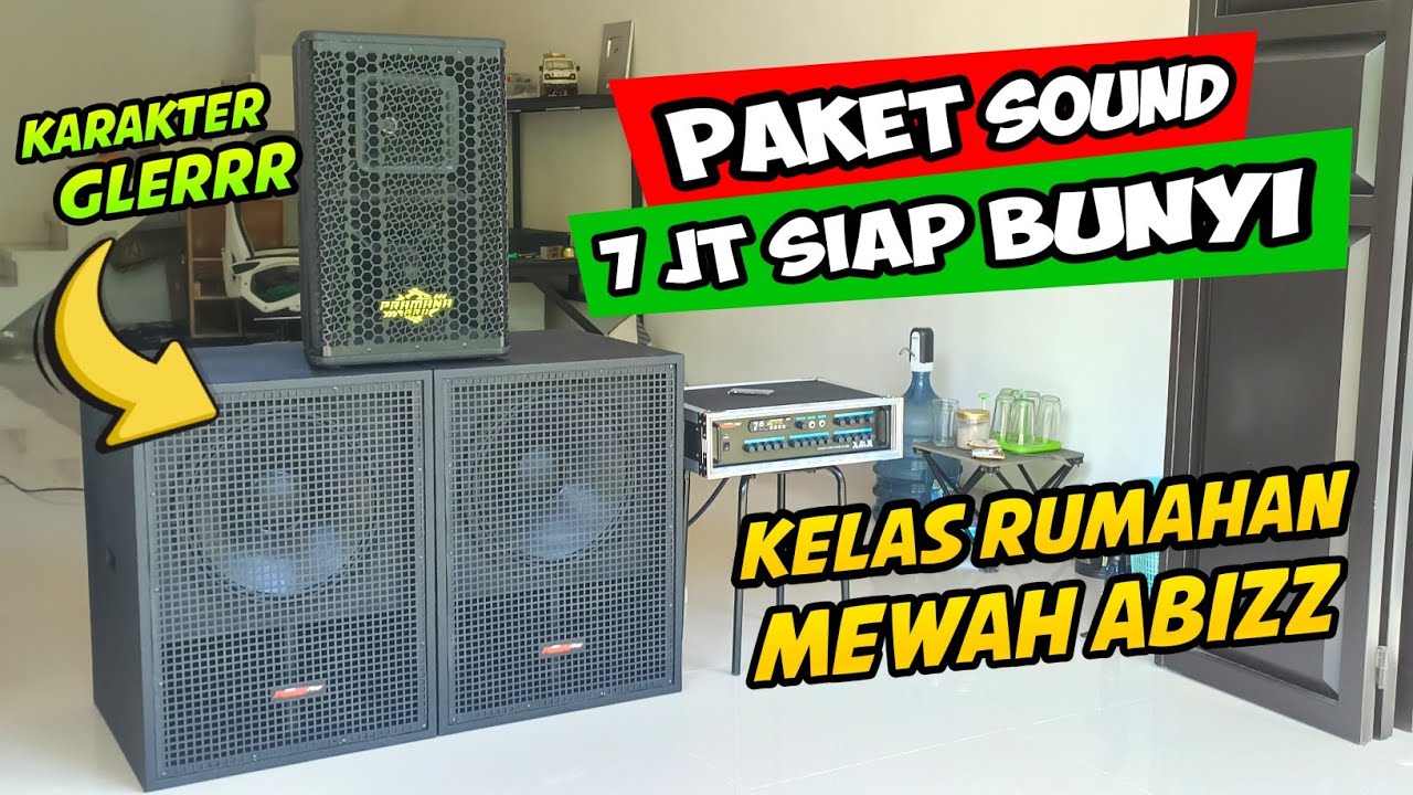 PAKET SPESIAL SOUND RUMAHAN KELAS MEWAH!!! paket sound siap bunyi