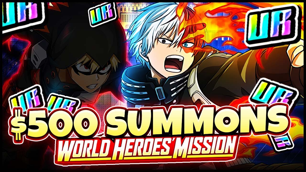 $500 WORLD HEROES MISSION SUMMONS on MHA Ultra Impact!