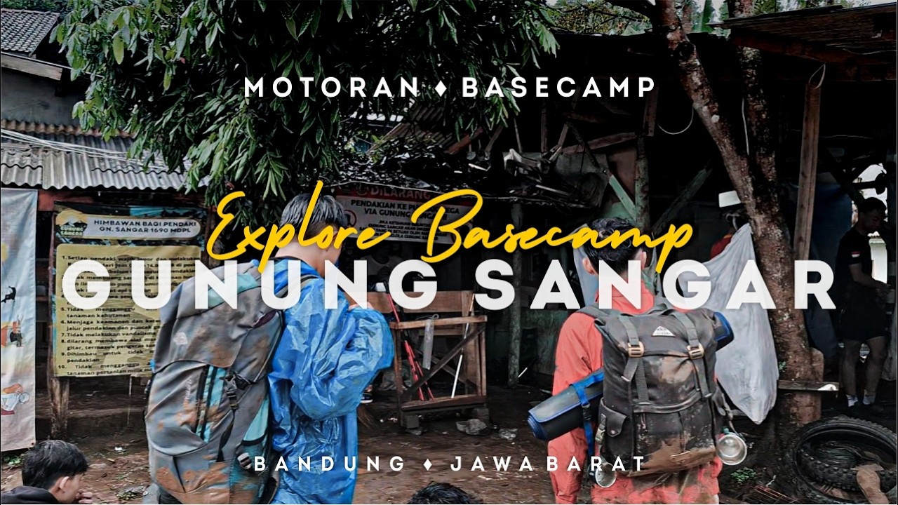 MOTORAN KE BASECAMP GUNUNG SANGAR #gunungsangar #motovlog #motorcycle 