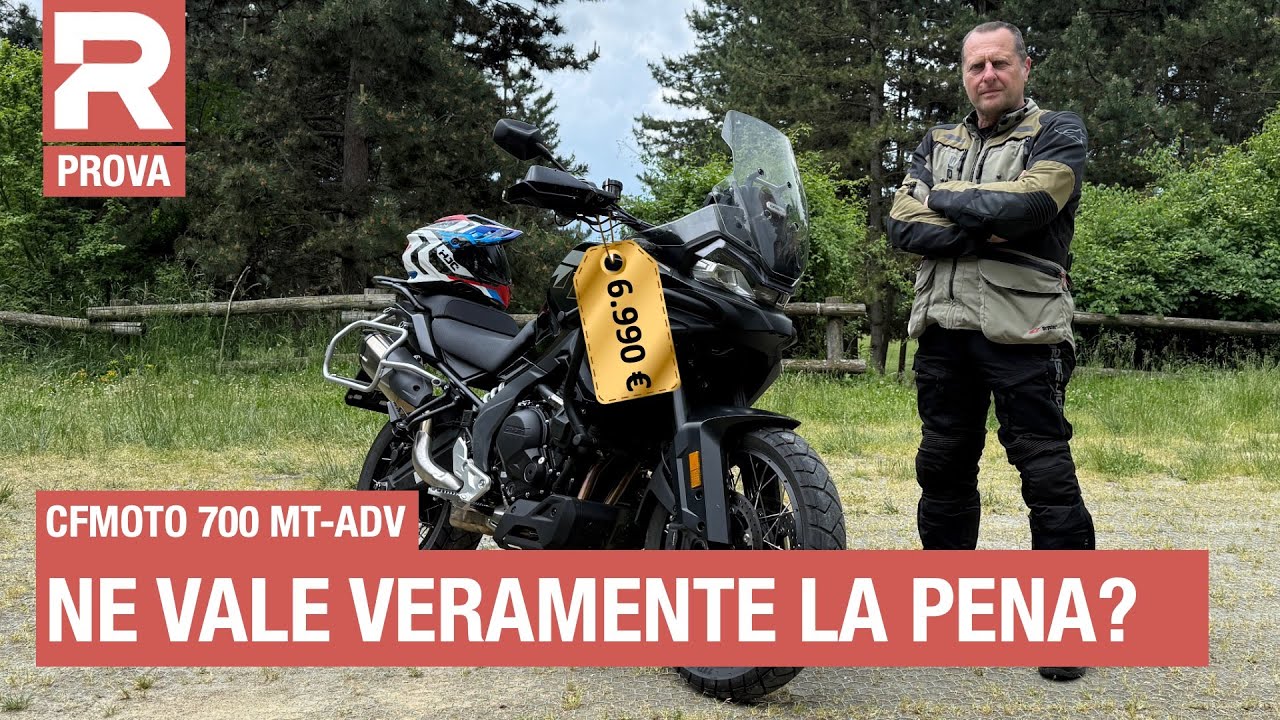 CFMoto 700MT ADV - prova - in sella alla nuova enduro bicilindrica superdotata a meno di 7.000 euro