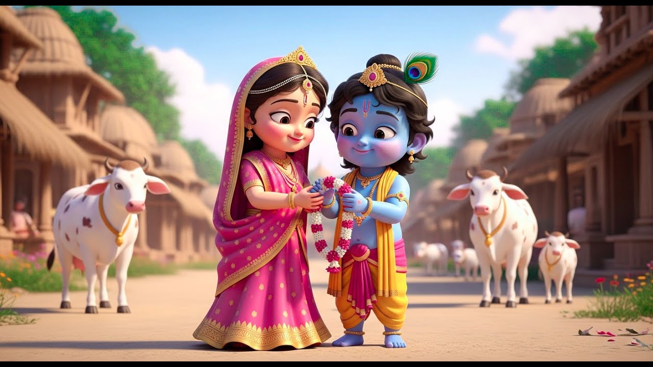 छोटी छोटी गैया - Choti Choti Gaiya Chote Chote Gwal | Krishna Bal Leela | Little Krishna Song