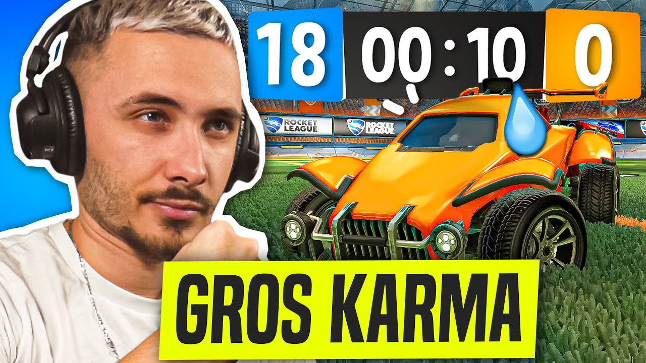 UN SMURF ULTRA TOXIC ET SEXISTE ME TRASH ! JE L' EXPLOSE EN 1V1 ! (Rocket League)