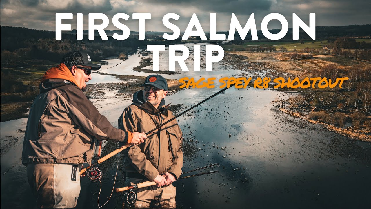 SAGE Spey R8 SHOOTOUT! At river Gudenå with Bo Bengtsson!