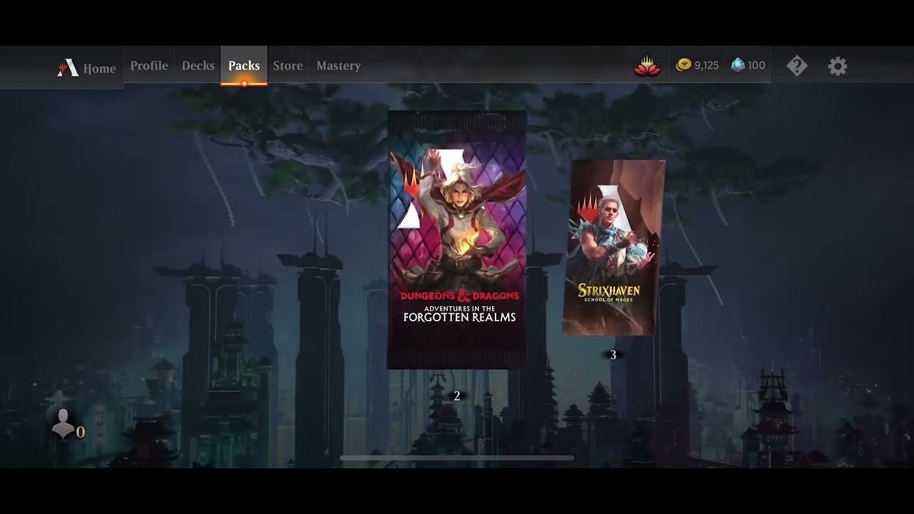 MTGA open 17 packs