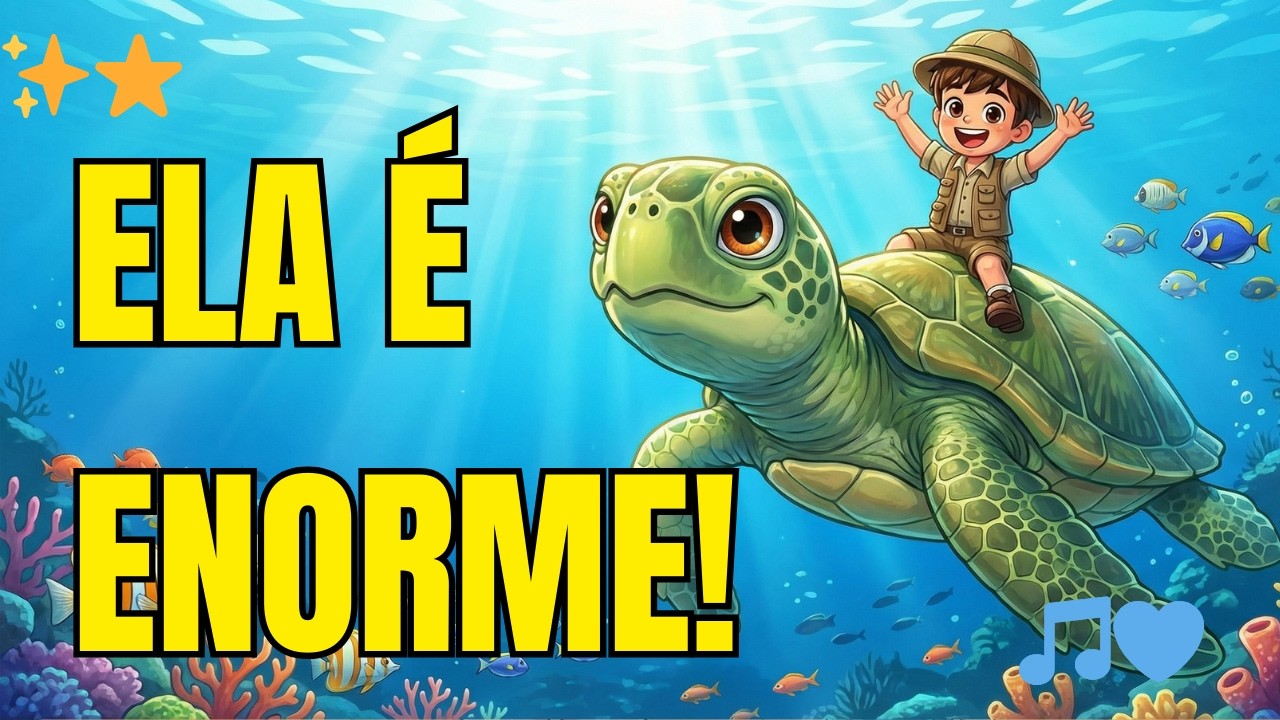 TARTARUGAS GIGANTES! 🐢 Descobrindo Animais com o Batuca Davi
