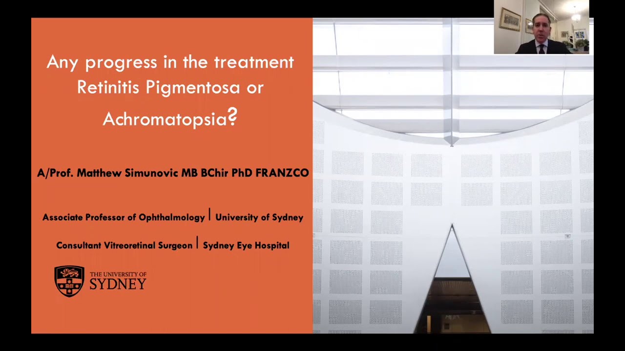 Progress in the treatment Retinitis Pigmentosa or Achromatopsia