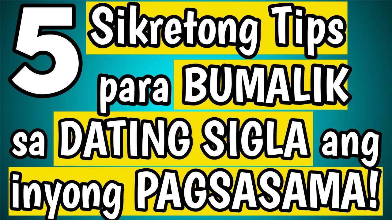 Paano Ibalik ang Dating SIGLA sa Relasyon?