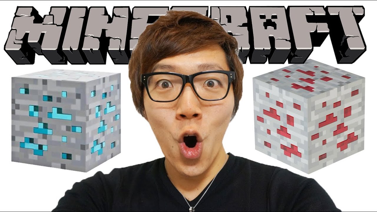 マインクラフトのダイヤとレッドストーン買ってみた！