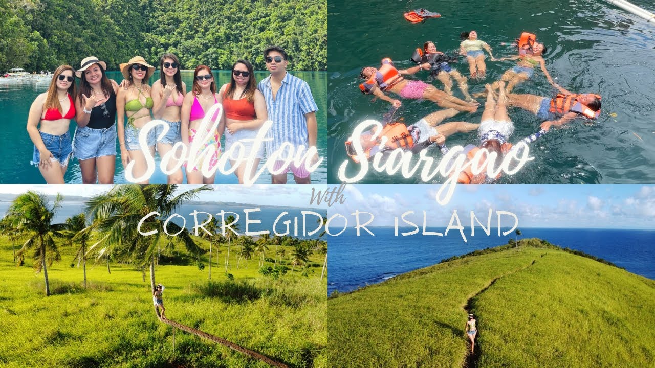 SIARGAO VLOG | Sohoton & Corregidor Island | Day 3