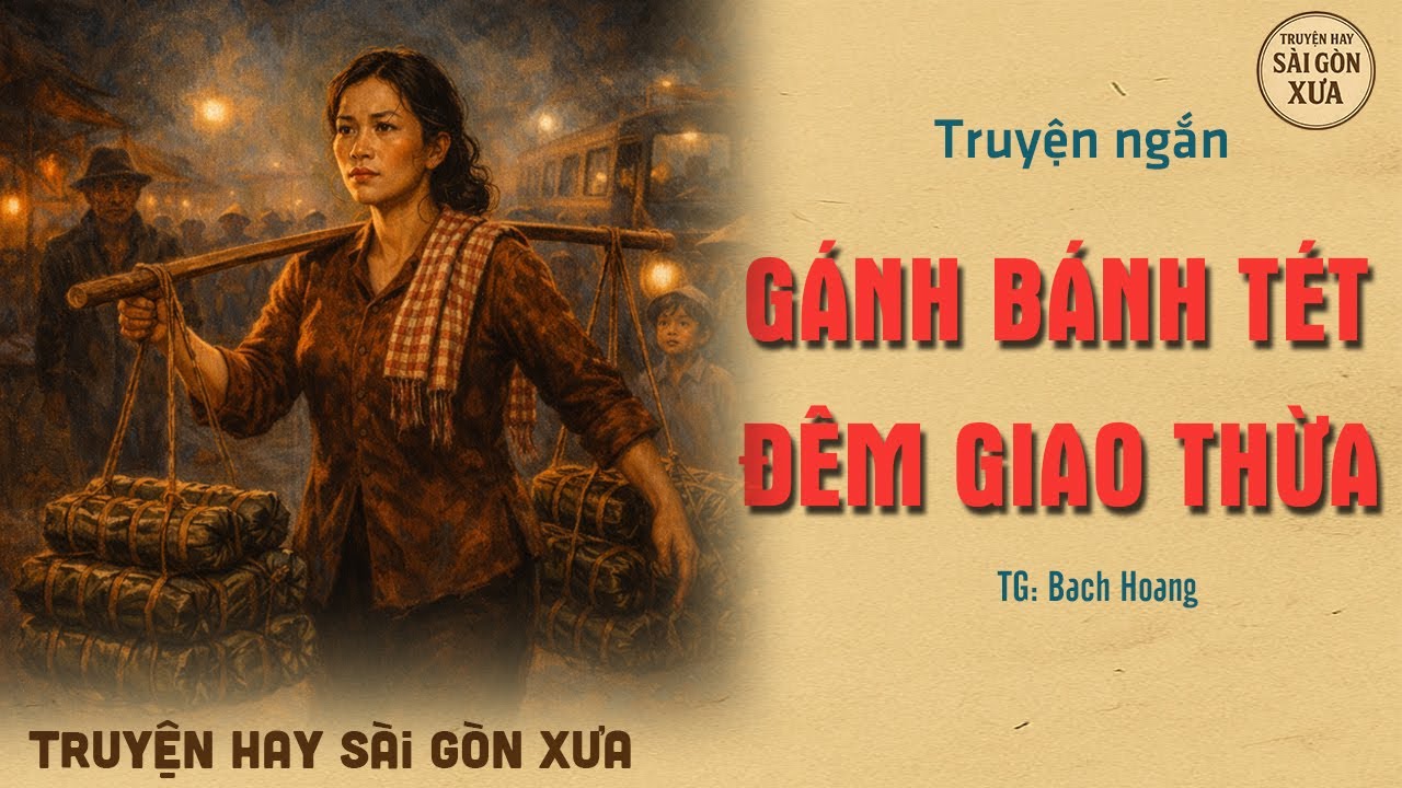 Truyện Hay Sài Gòn - GÁNH BÁNH TÉT ĐÊM GIAO THỪA | Nghe Truyện Đêm SaiGon Xưa Hay Nhất
