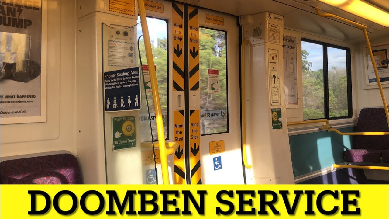 Queensland Rail: SMU 293 - Varsity Lakes to Beenleigh (Doomben Service)