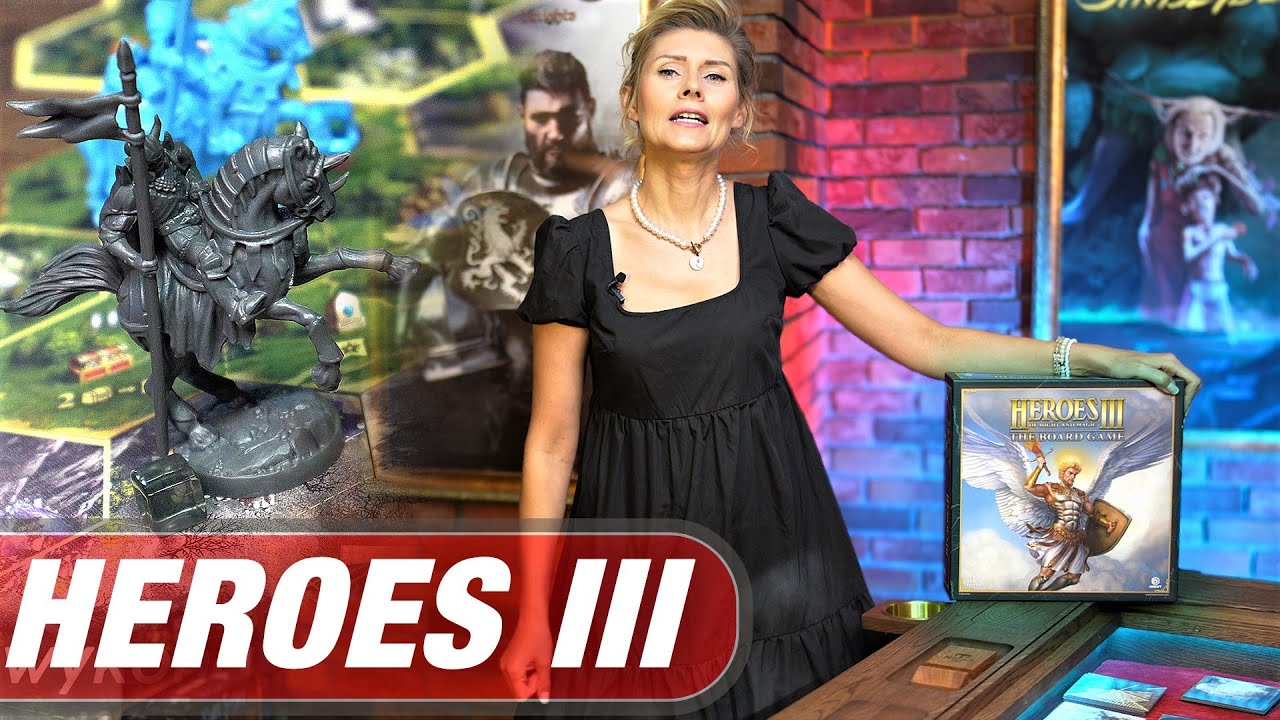 Heroes of Might and Magic III - gra planszowa │Jak się zmieniła ta planszówka?