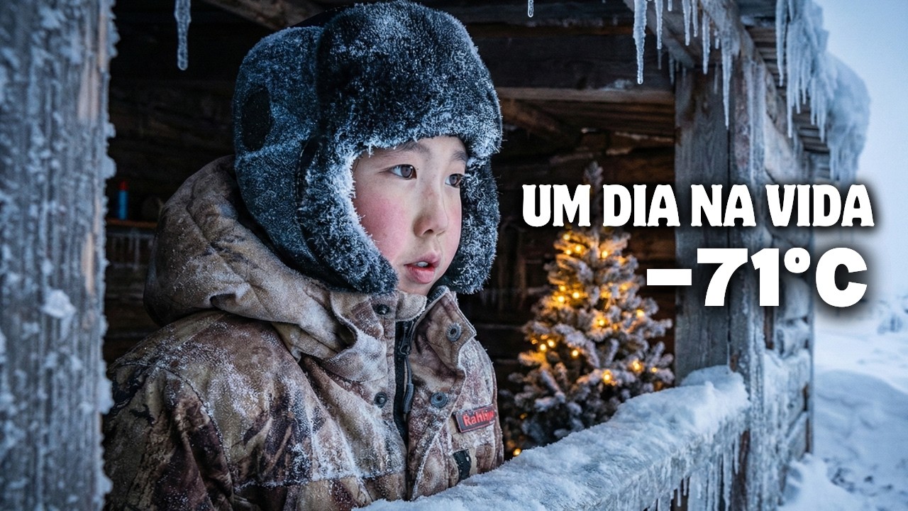 Один день в самой холодной деревне на Земле -71°C | Рождество приближается!