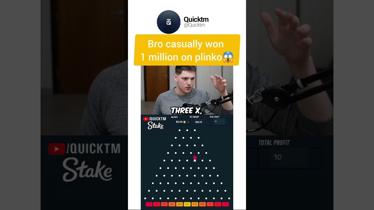 76X ON PLINKO (STAKE ORIGINAL) 