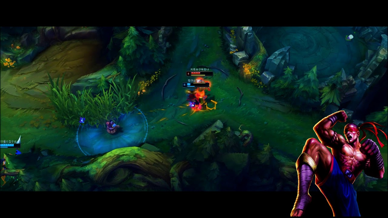 현 한국서버 랭킹 1등 저라뎃 리신 매드무비 [20190205]