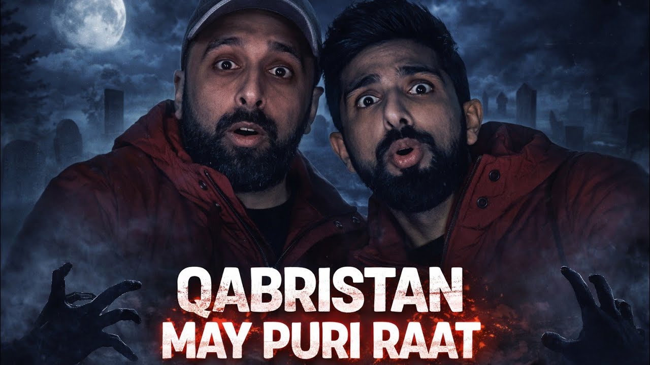 WE SPENT A WHOLE NIGHT in Imam Sahib Qabristan (Uncut | Sialkot Vlog)