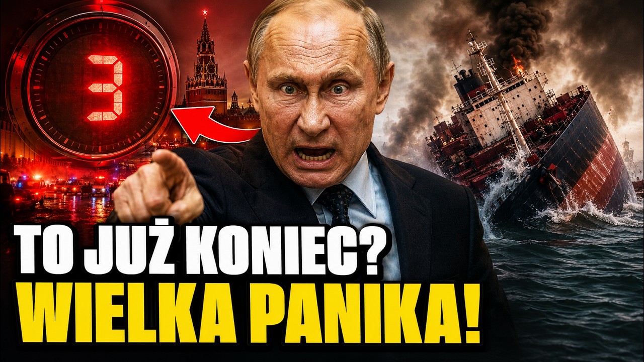Panika w Moskwie! Putinowi kazali KOŃCZYĆ. Dali mu TRZY DNI. Zatopili statek