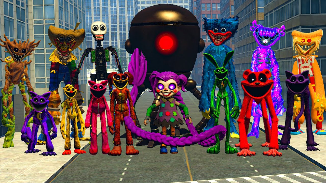 WHAT IF LILY LOVEBRAIDS MONSTER MERGED WITH A SMILING CRITTERS FROM POPPY PLAYTIME In Garry's Mod !