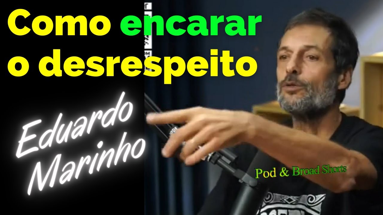 Eduardo Marinho: Como encarar o desrespeito