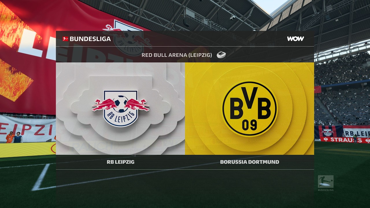 RB Leipzig vs Borussia Dortmund