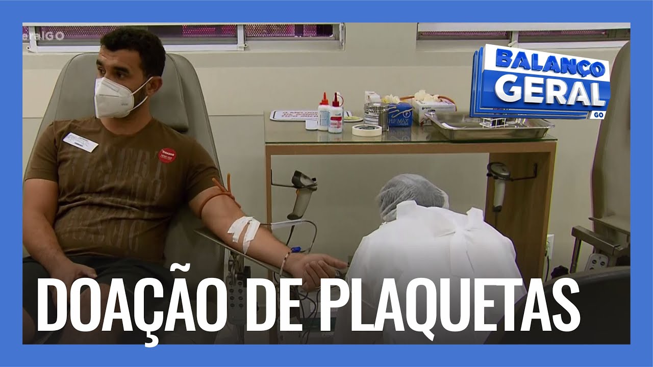 DOAÇÃO DE PLAQUETAS: HOSPITAL PRECISA DE VOLUNTÁRIOS
