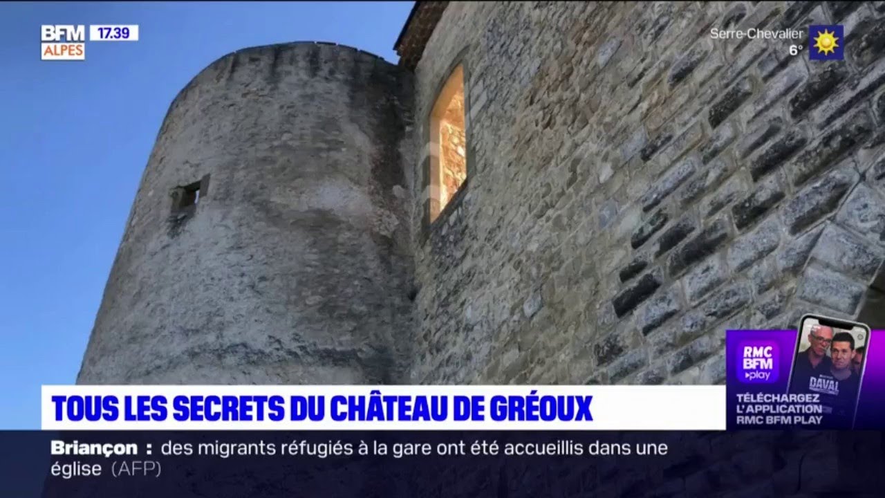 Gréoux-les-Bains : le château des templiers source de secrets