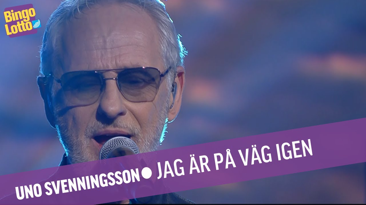 Uno Svenningsson - Jag är på väg igen - Live i BingoLotto 25/1 2026