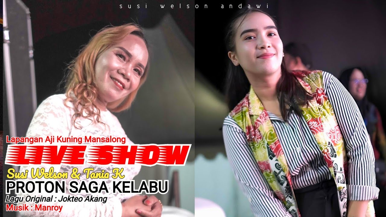Duet sama kak Tania, lagu Proton saga kelabu di acara FESTIVAL LETERASI KALTARA di Mansalong lumbis