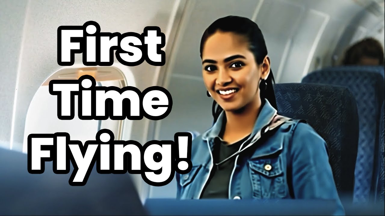 First Time Flying ✈️ | Easy English Travel Tips with Maya