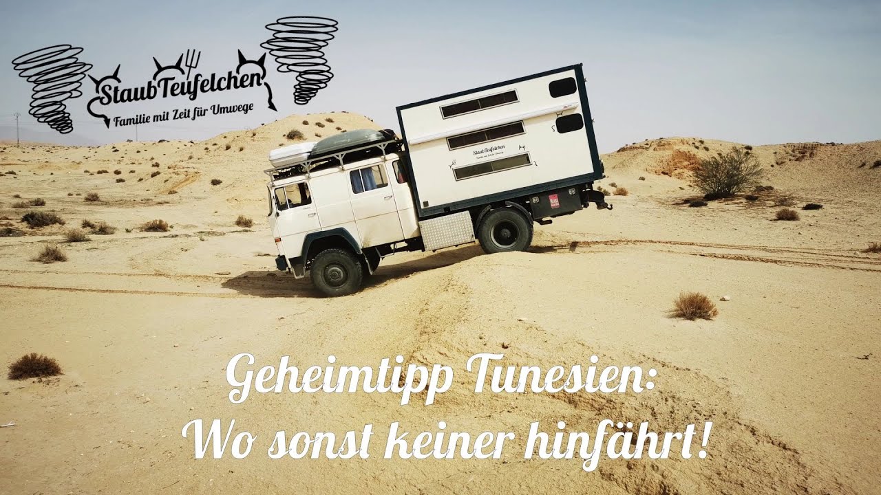 [38] Geheimtipp Tunesien: Wo nicht jeder hinfährt /Allrad Wohnmobil Tunesien
