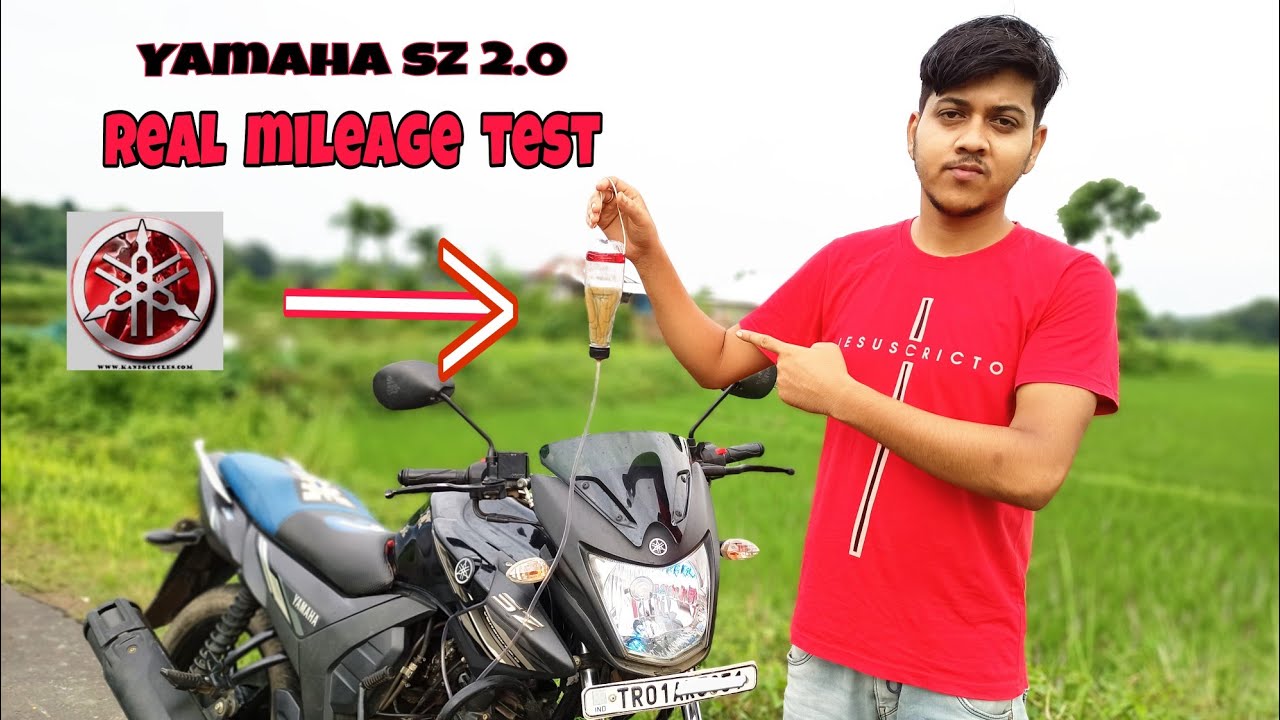 Yamaha SZ 2.0 mileage test || real mileage test