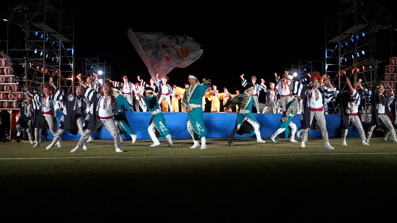 粟津おすえべ花吹雪　YOSAKOIソーラン日本海本祭メインステージ