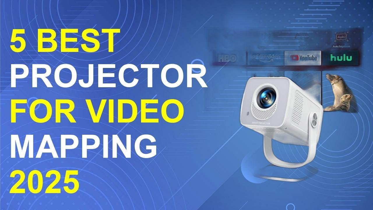 5 Best Projector For Video Mapping 2025 | Best Projectors For Video Mapping