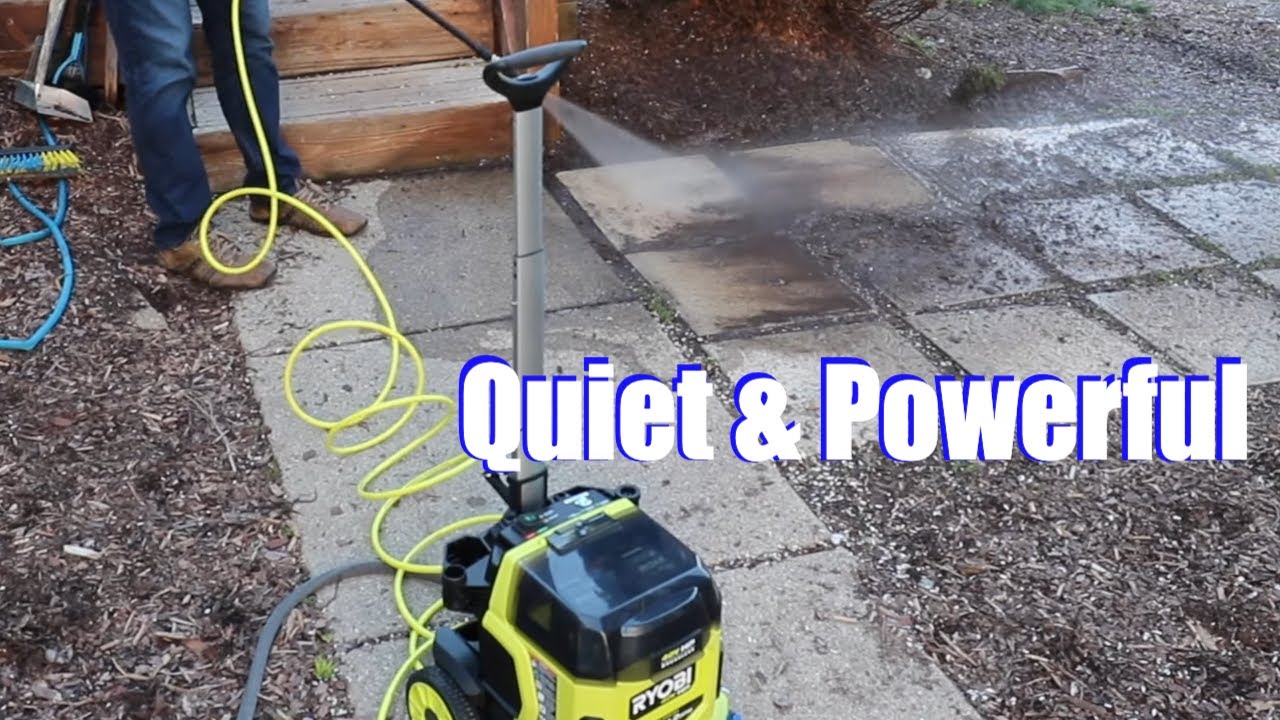 NEW RYOBI 40V HP 2000 PSI PRESSURE WASHER IS IMPRESSIVE!  AND CORDLESS!