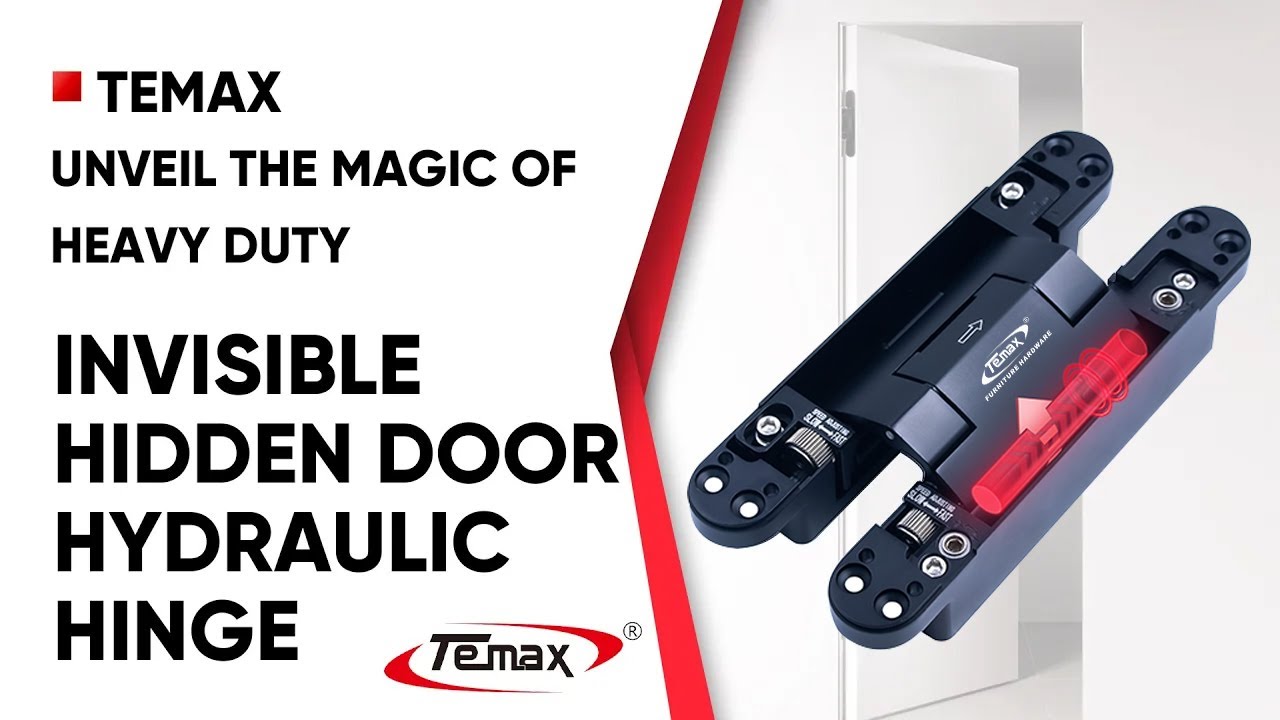 Hidden Door Soft-Close Hinge | World&rsquo;s Smallest Hydraulic System for Door Manufacturers & Wholesale