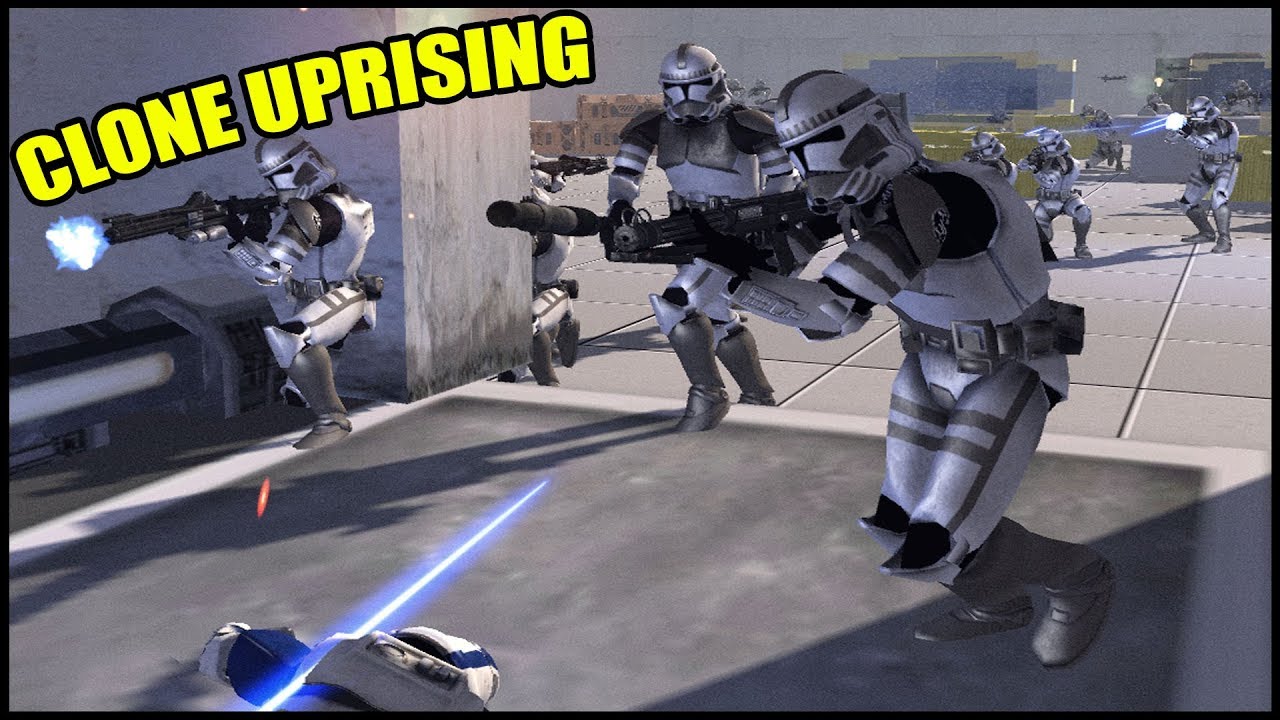 Clone Uprising on Kamino! - Men of War: Star Wars Mod Battle Simualtor