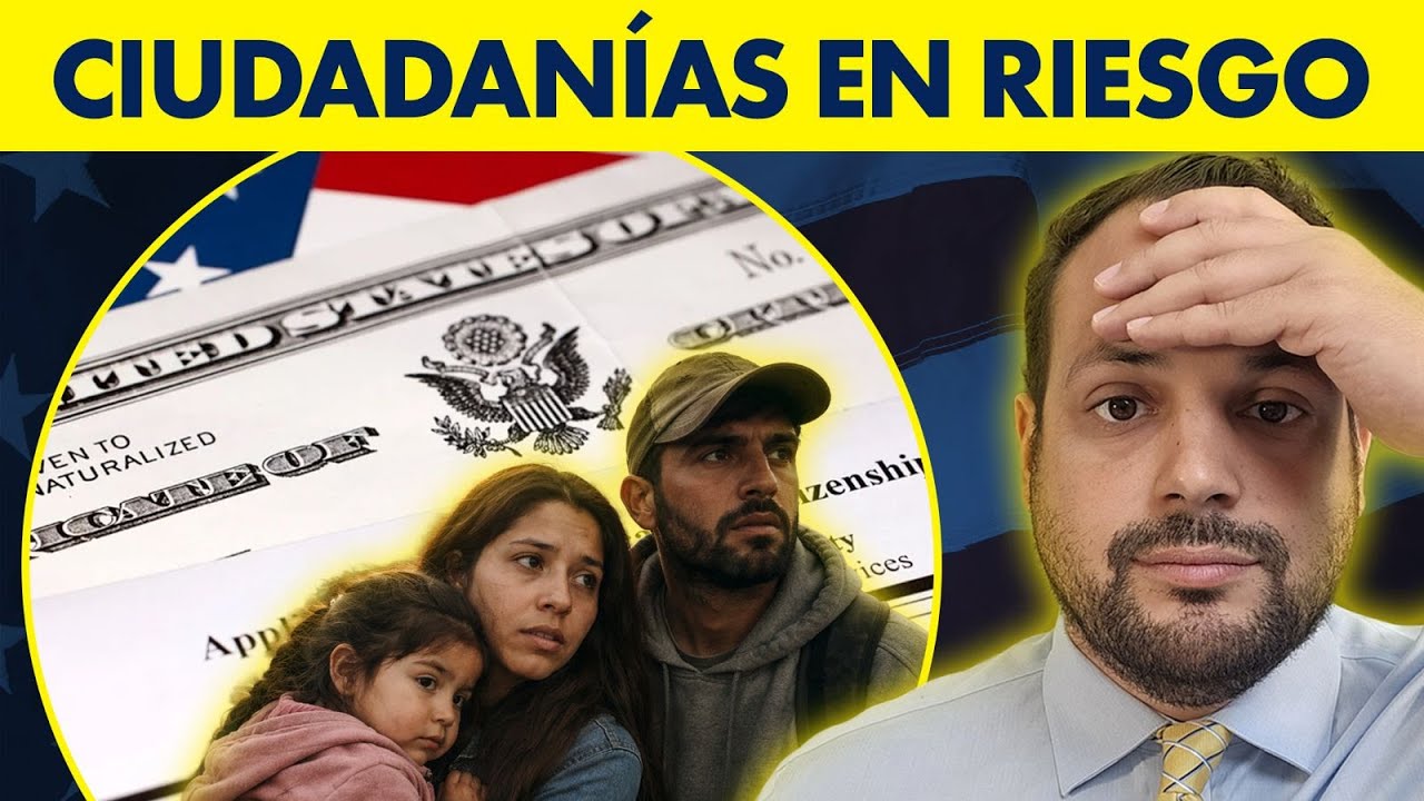 🚨ÚLTIMA HORA Miles de inmigrantes podrían perder su ciudadanía debido a un nuevo proyecto de ley