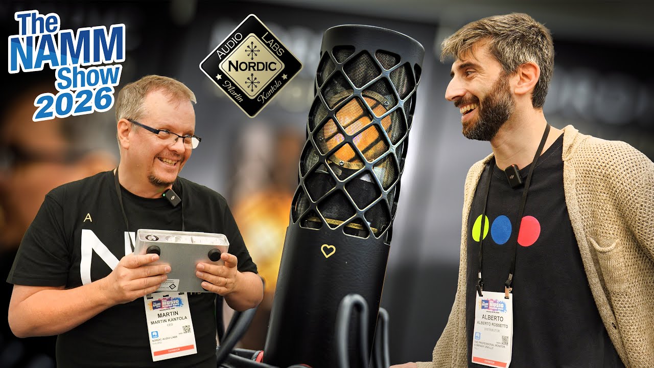 Nordic Audio Labs на выставке NAMM Show 2026: микрофоны, прототипы и аналоговые инновации.