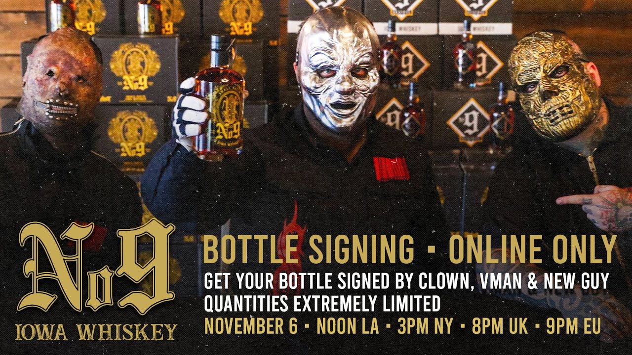 Slipknot Whiskey | Bottle Signing w/ Clown, Vman & NG
