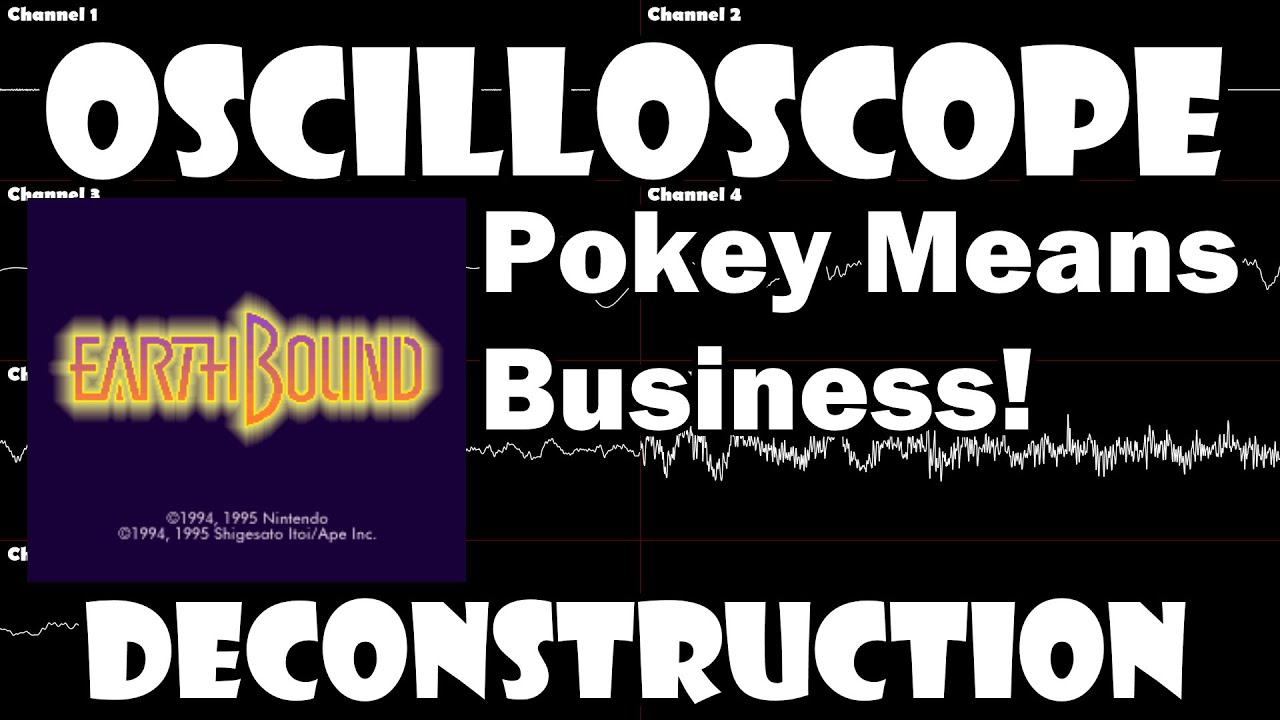 Earthbound (SNES) - Pokey Means Business! - Oscilloscope Deconstruction