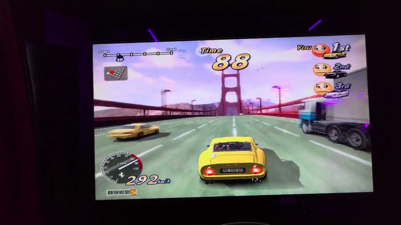 3 player OutRun 2SP ARCADE VS mode