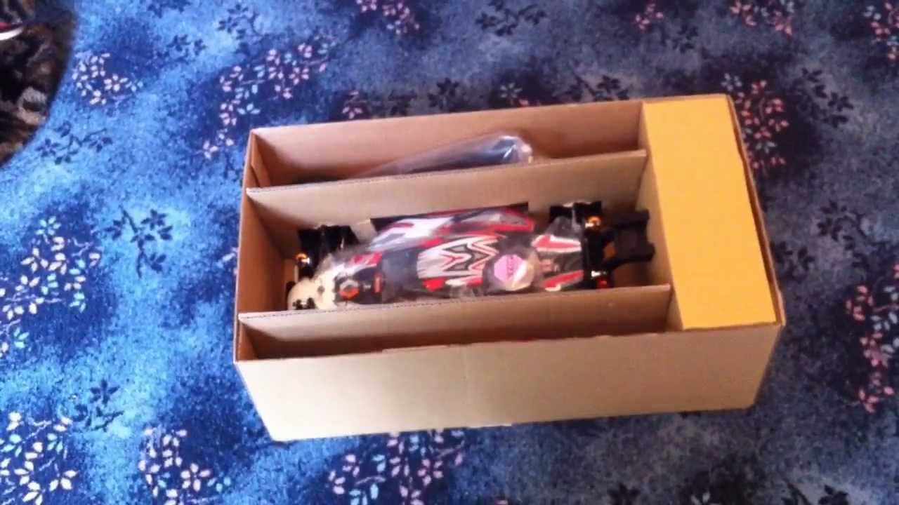 hpi trophy 3.5, 2.4ghz 1/8 scale nitro buggy unboxing