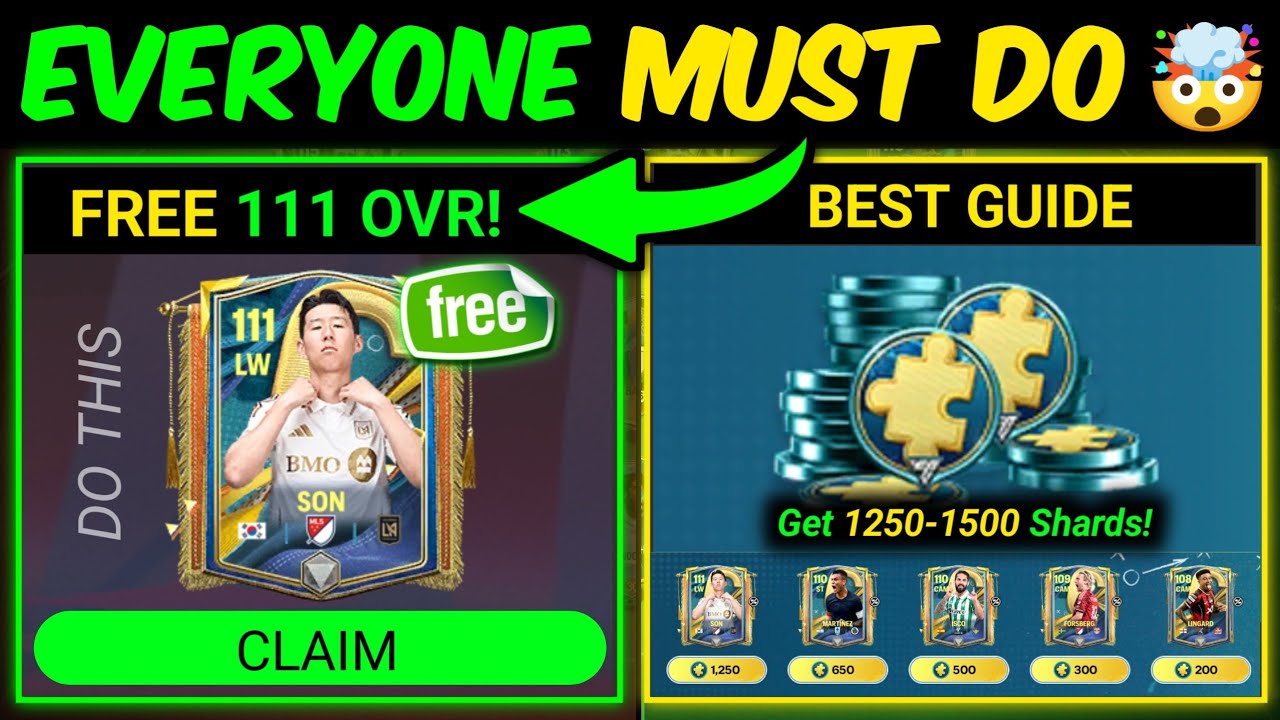 FREE 111 OVR Player in FC Mobile- GET 111 SON - Captains Week 4 Best Guides | Mr. Believer