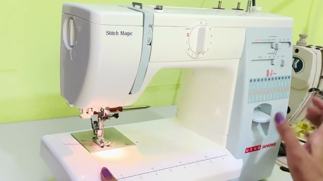 Usha janome stitch  magic  machine demo in हिन्दी | full demo in Hindi | manisha’s creativity