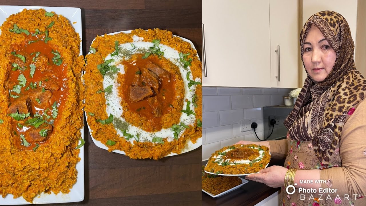 Afghani Shola-e-Ghorbandi recipe (شله غوربندی)