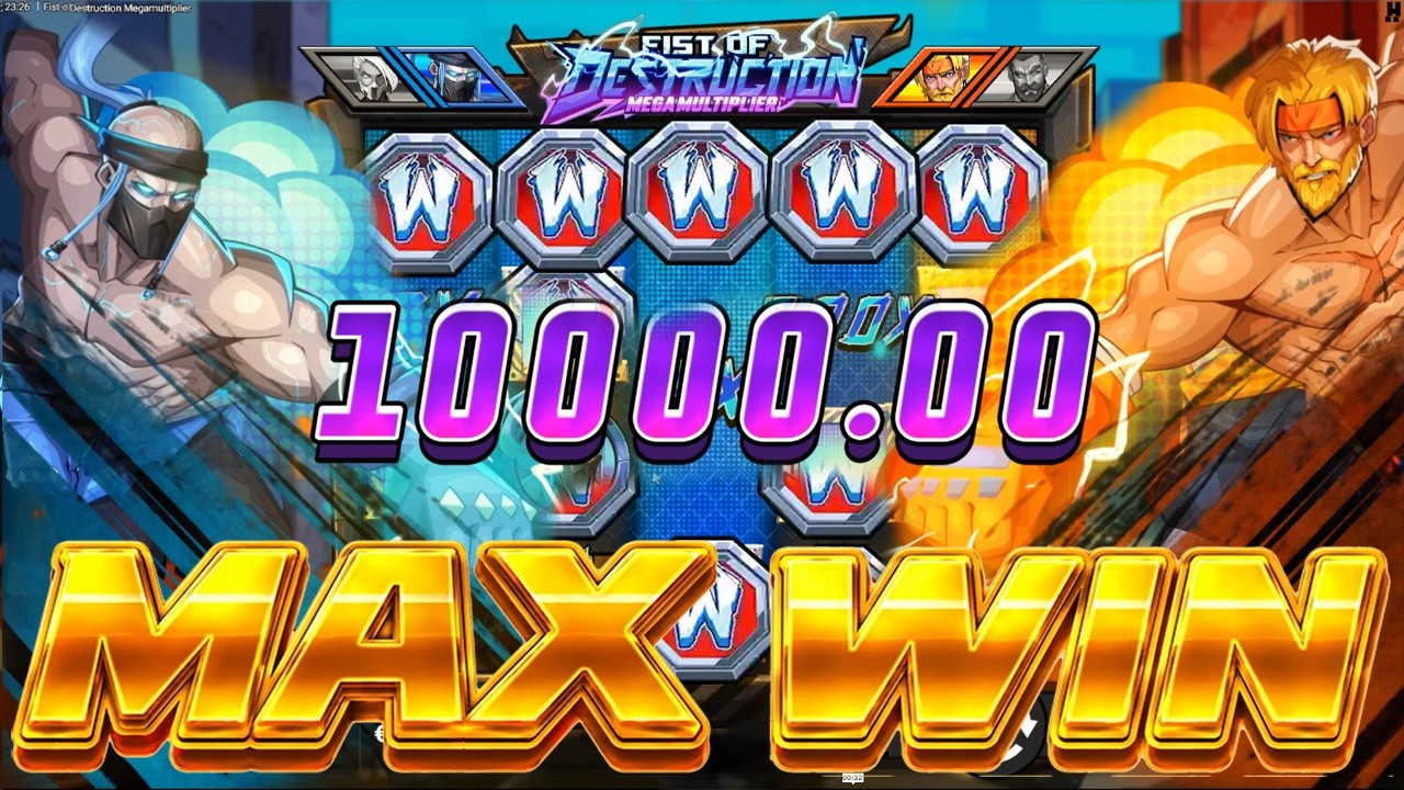 Max Win: 15000x! Fist of Destruction Megamultiplier&trade; by Hacksaw Gaming - NEW SLOT!